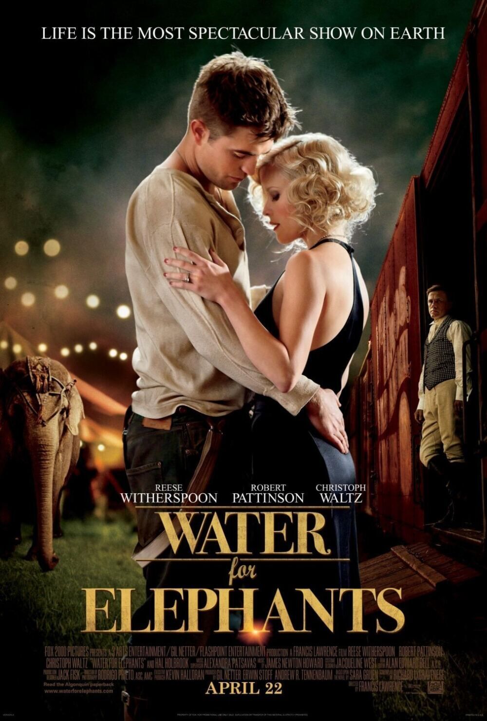 Water for Elephants 2011 Movie Cast, OTT, Budget, Box Office, And More