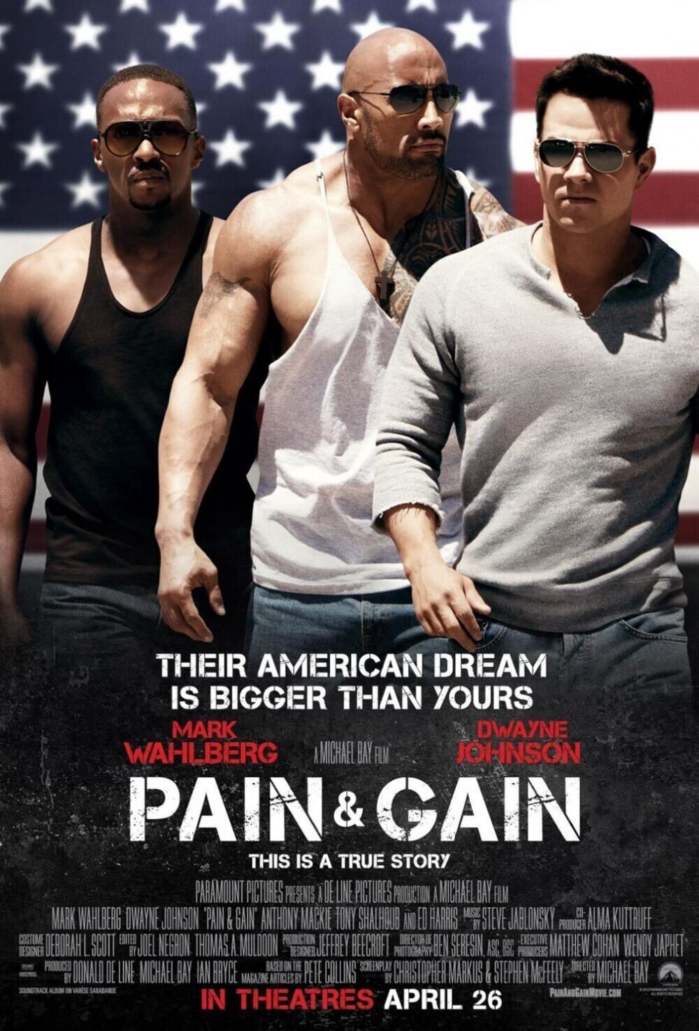 Pain & Gain 2013 Movie Cast, OTT, Budget, Box Office, And More