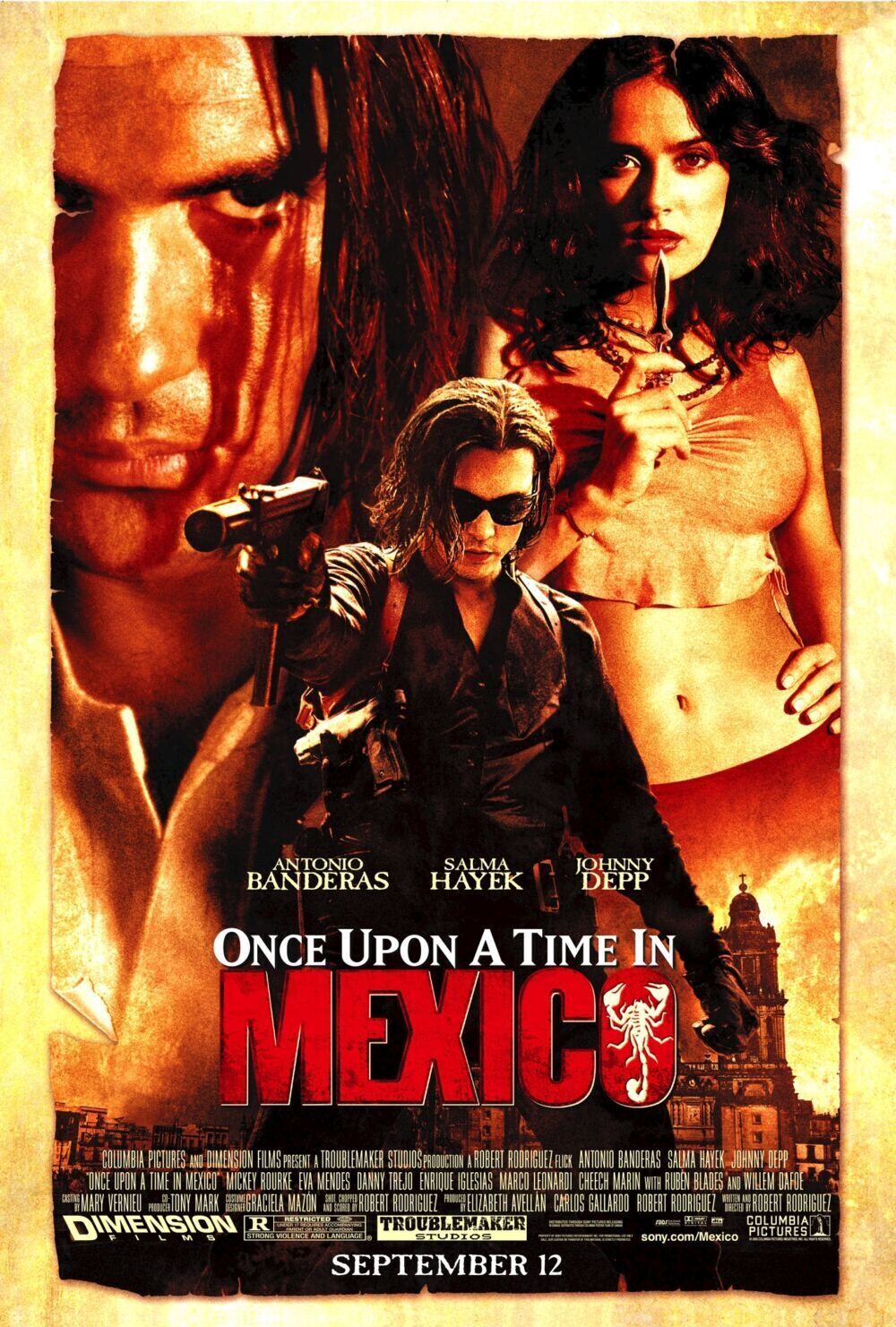 Once Upon a Time in Mexico 2003 Movie Cast, OTT, Budget, Box Office, And More