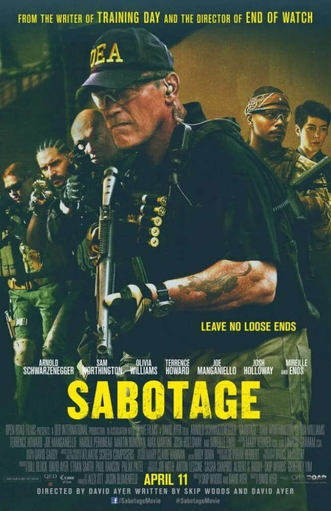 Sabotage 2014 Movie Cast, OTT, Budget, Box Office, And More