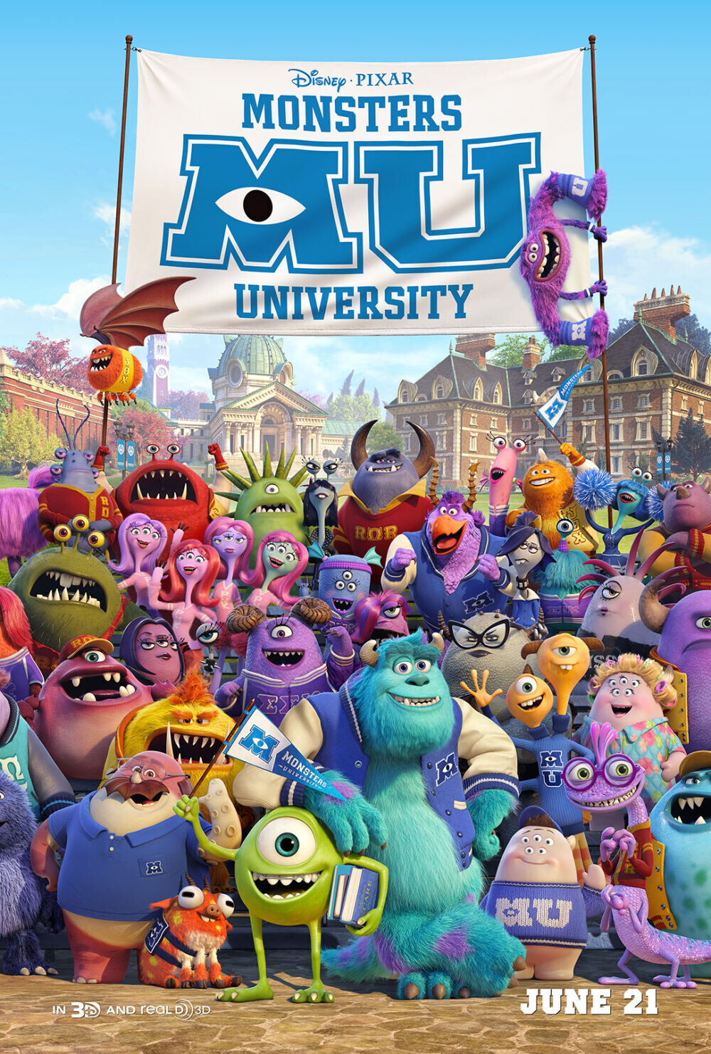 Monsters University 2013 Movie Cast, OTT, Budget, Box Office, And More