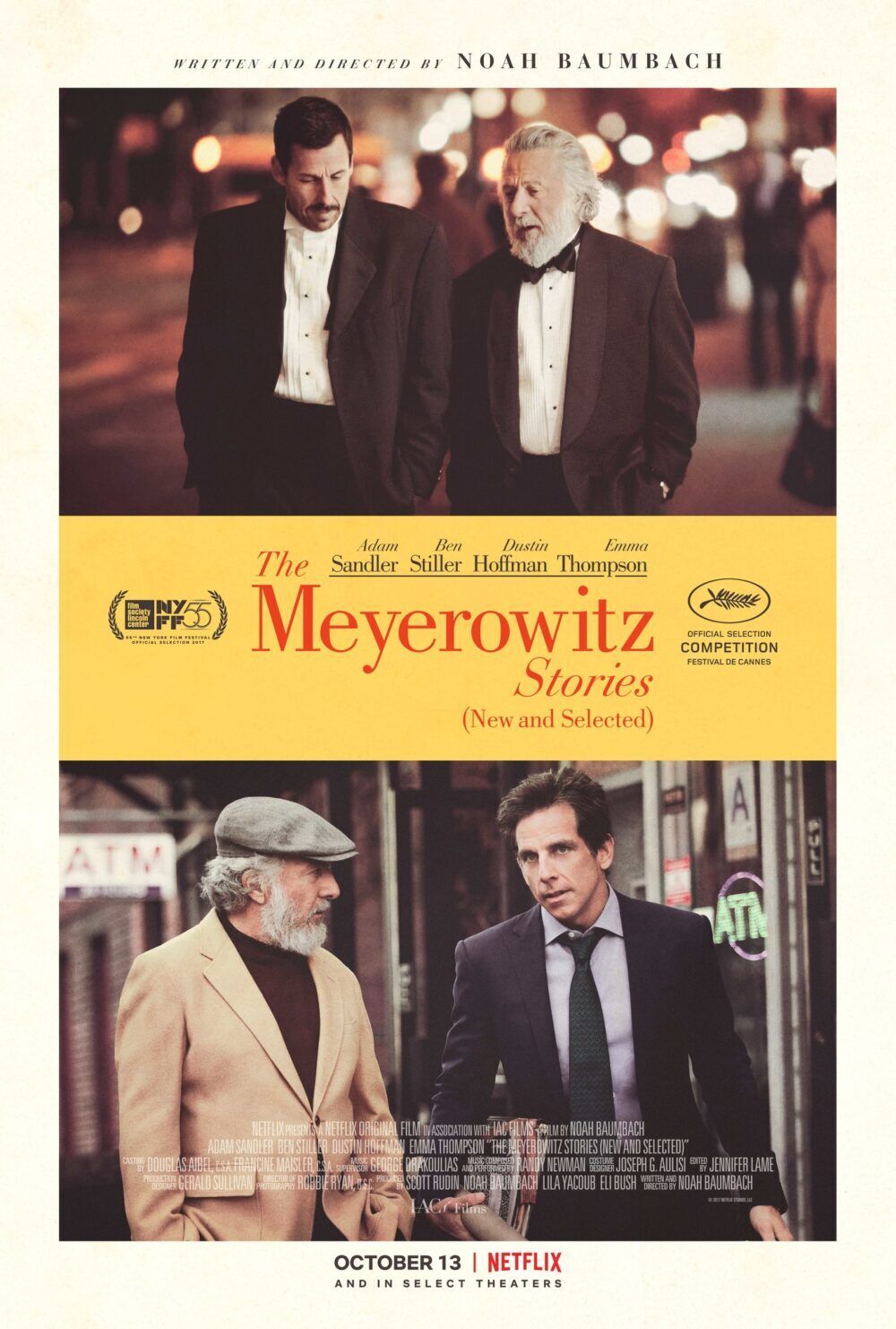 The Meyerowitz Stories (New and Selected) 2017 Movie Cast, OTT, Budget, Box Office, And More