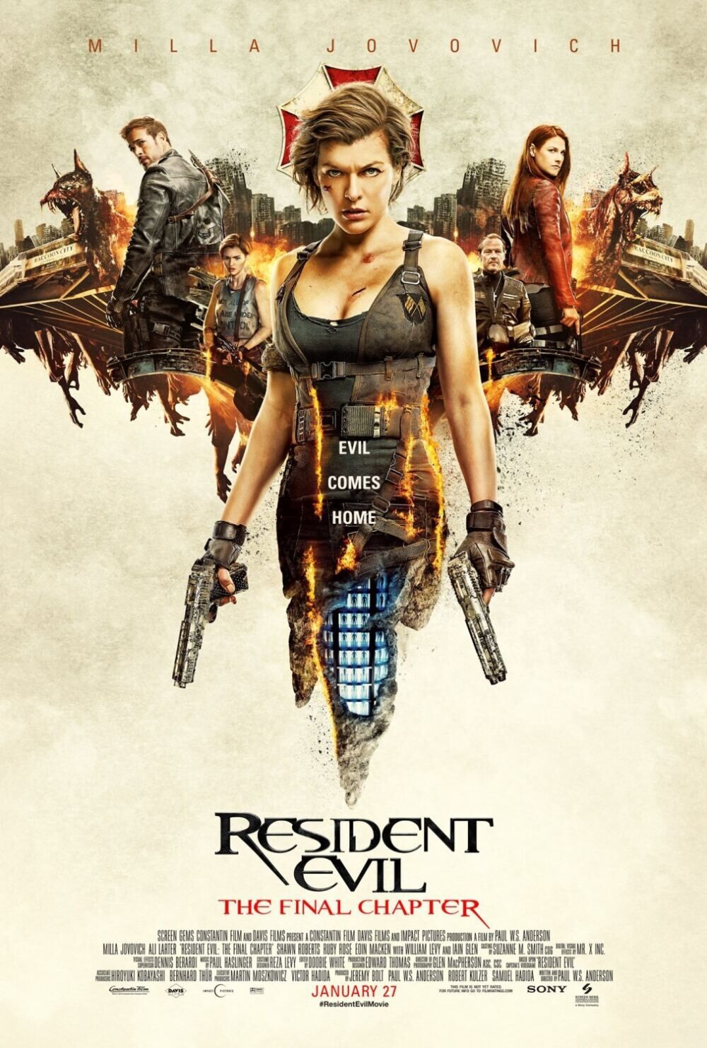 Resident Evil: The Final Chapter 2017 Movie Cast, OTT, Budget, Box Office, And More