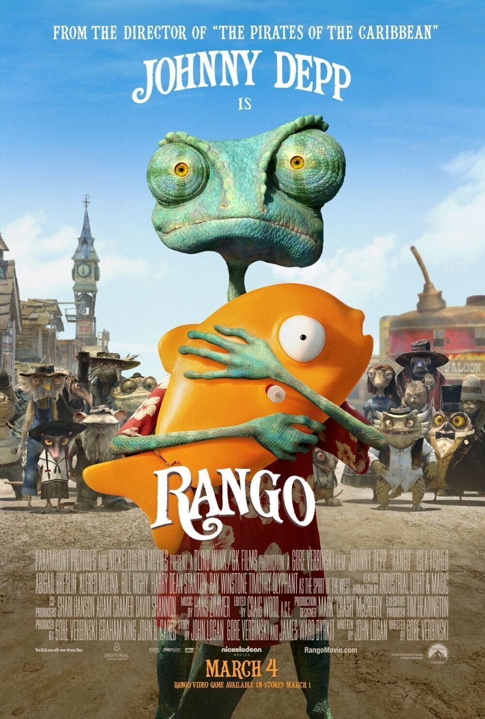 Rango 2011 Movie Cast, OTT, Budget, Box Office, And More