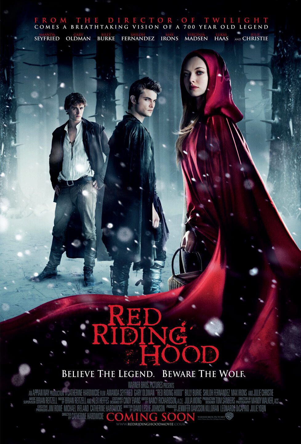 Red Riding Hood 2011 Movie Cast, OTT, Budget, Box Office, And More
