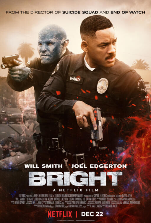 Bright 2017 Movie Cast, OTT, Budget, Box Office, And More