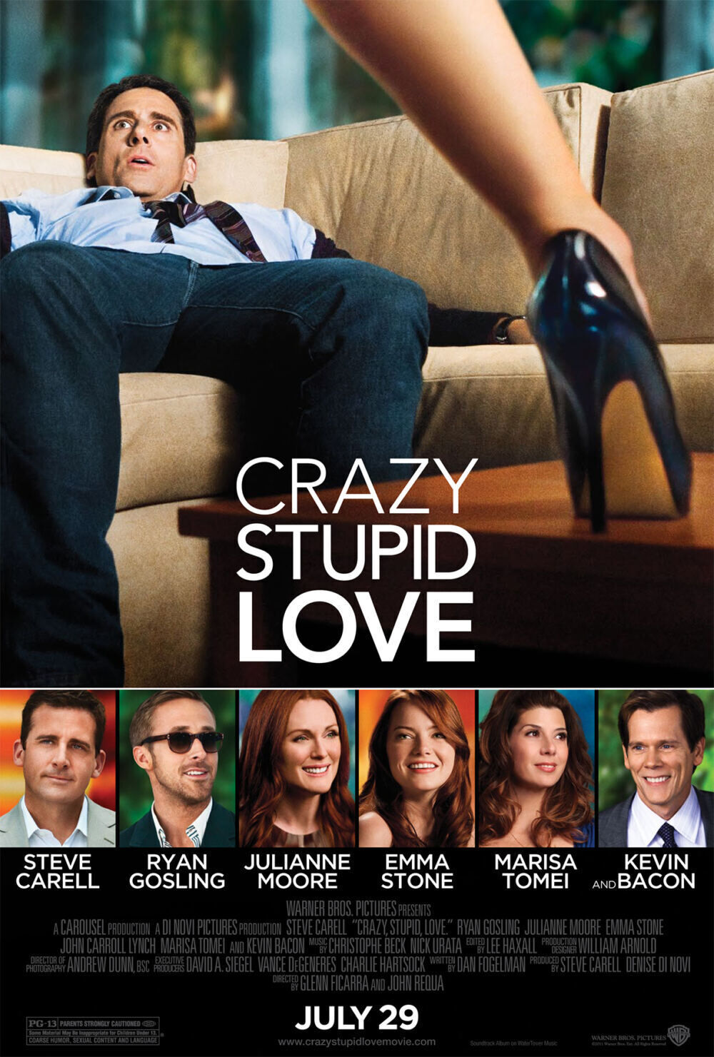 Crazy, Stupid, Love. 2011 Movie Cast, OTT, Budget, Box Office, And More