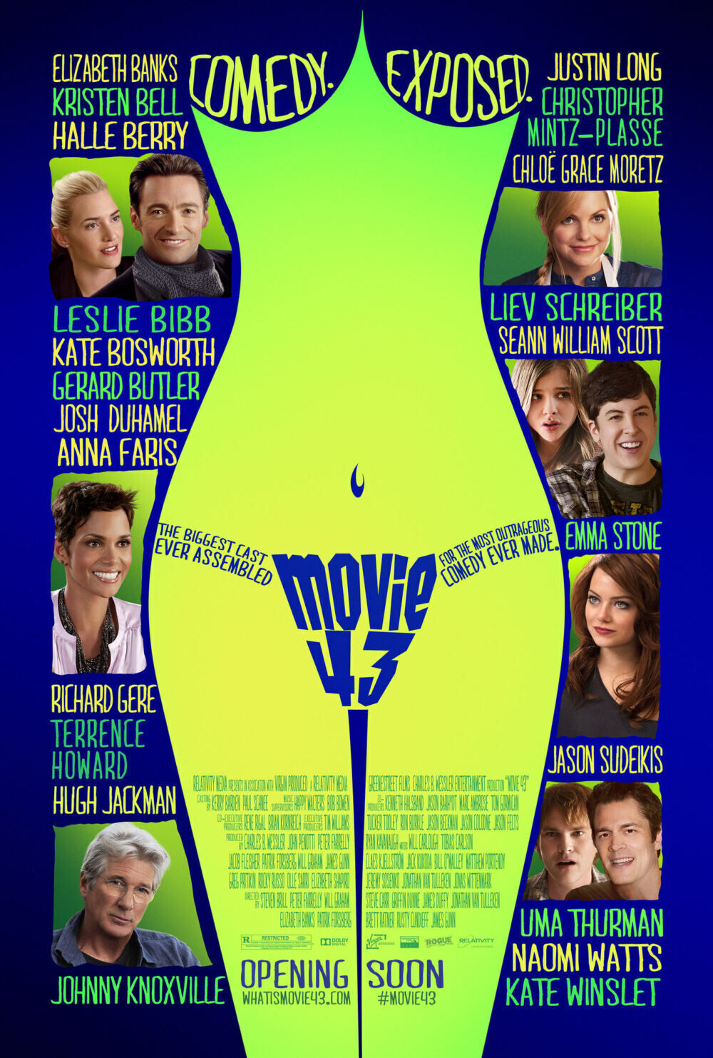 Movie 43 2013 Movie Cast, OTT, Budget, Box Office, And More