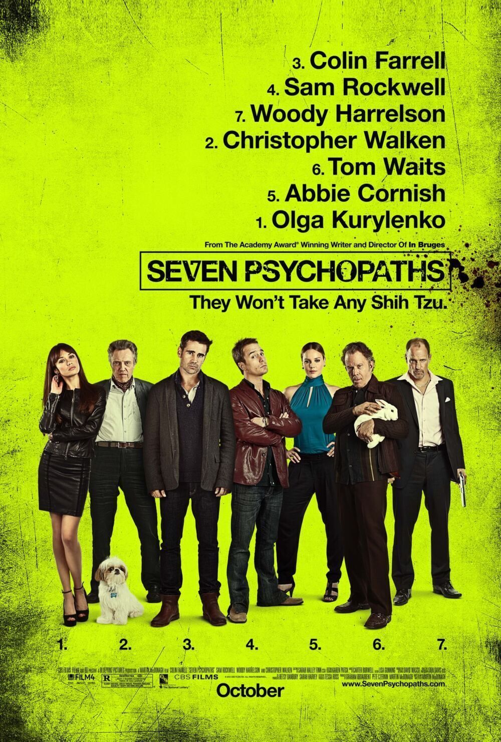 Seven Psychopaths 2012 Movie Cast, OTT, Budget, Box Office, And More