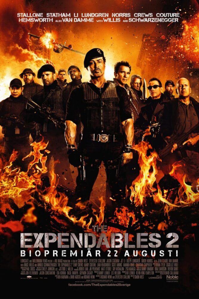 The Expendables 2 2012 Movie Cast, OTT, Budget, Box Office, And More