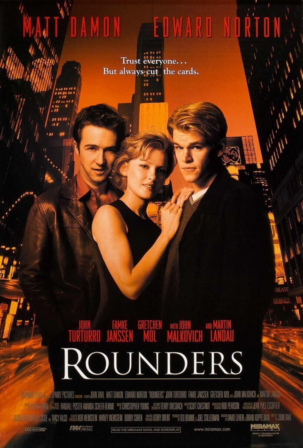 Rounders 1998 Movie Cast, OTT, Budget, Box Office, And More
