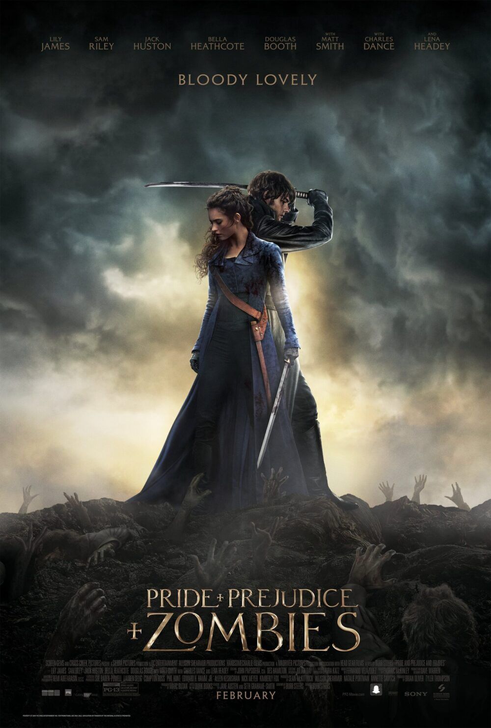 Pride and Prejudice and Zombies 2016 Movie Cast, OTT, Budget, Box Office, And More