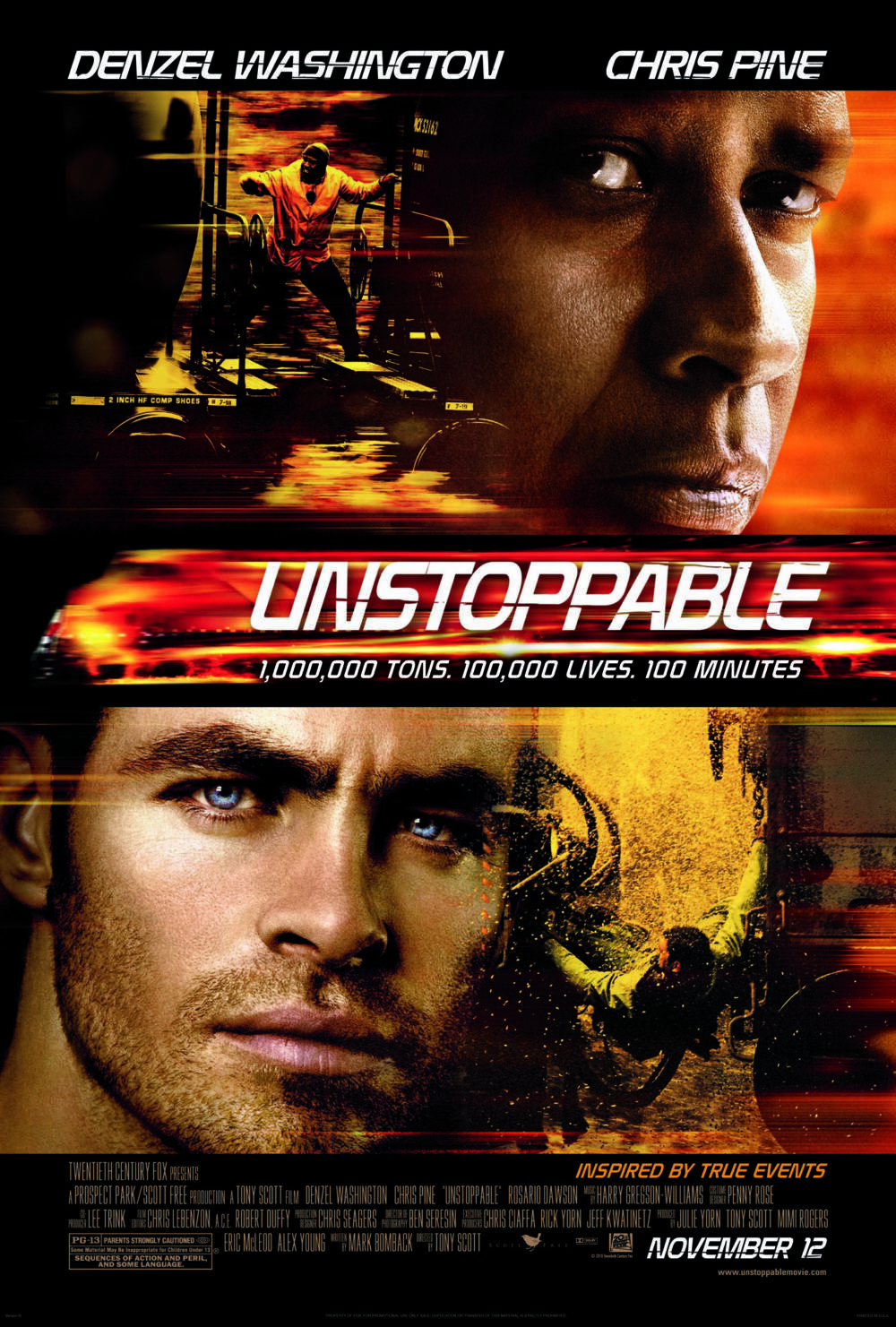 Unstoppable 2010 Movie Cast, OTT, Budget, Box Office, And More