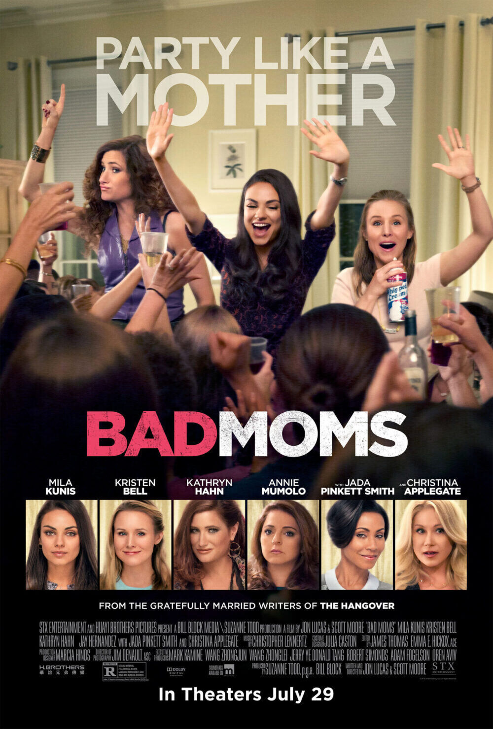 Bad Moms 2016 Movie Cast, OTT, Budget, Box Office, And More