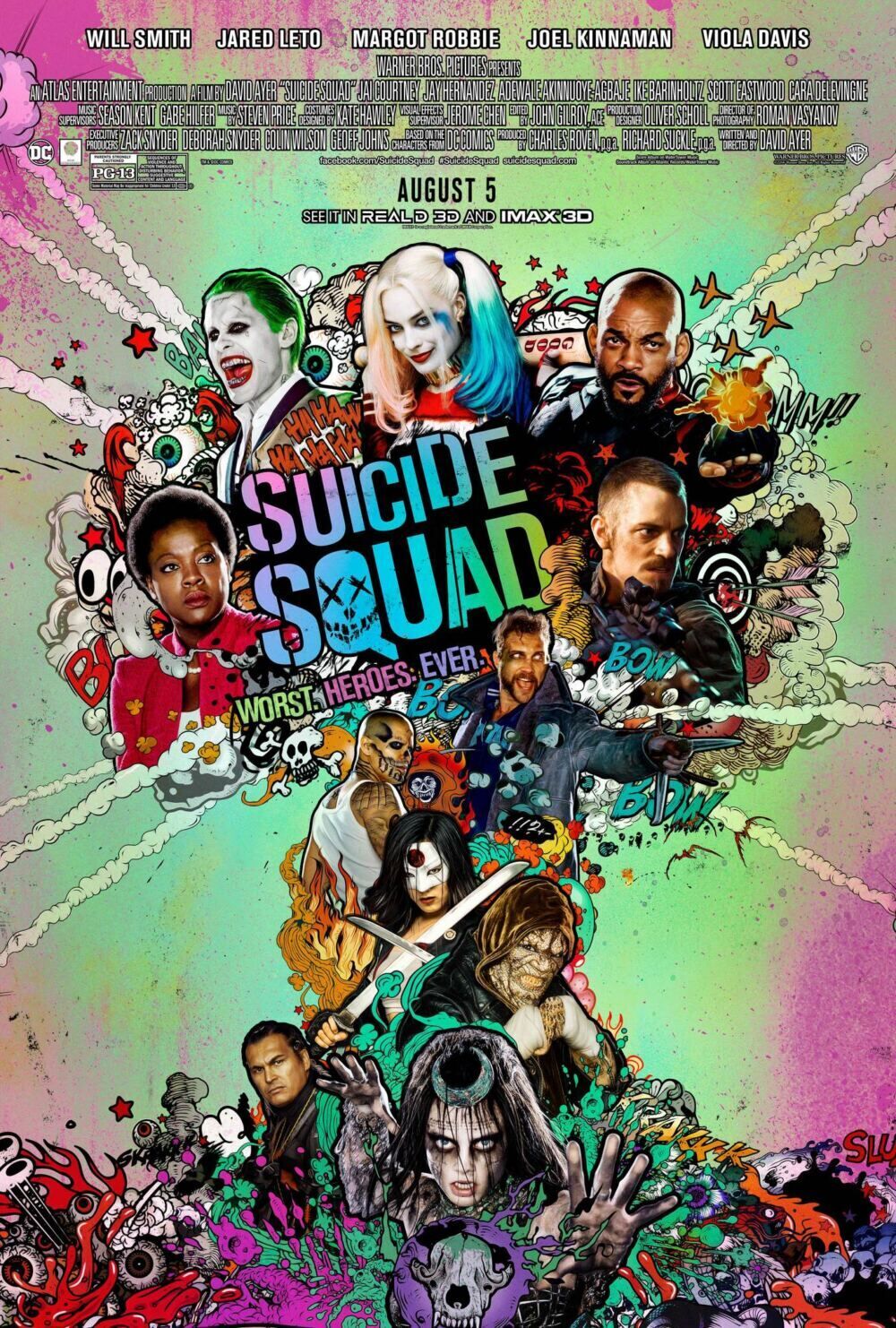 Suicide Squad 2016 Movie Cast, OTT, Budget, Box Office, And More