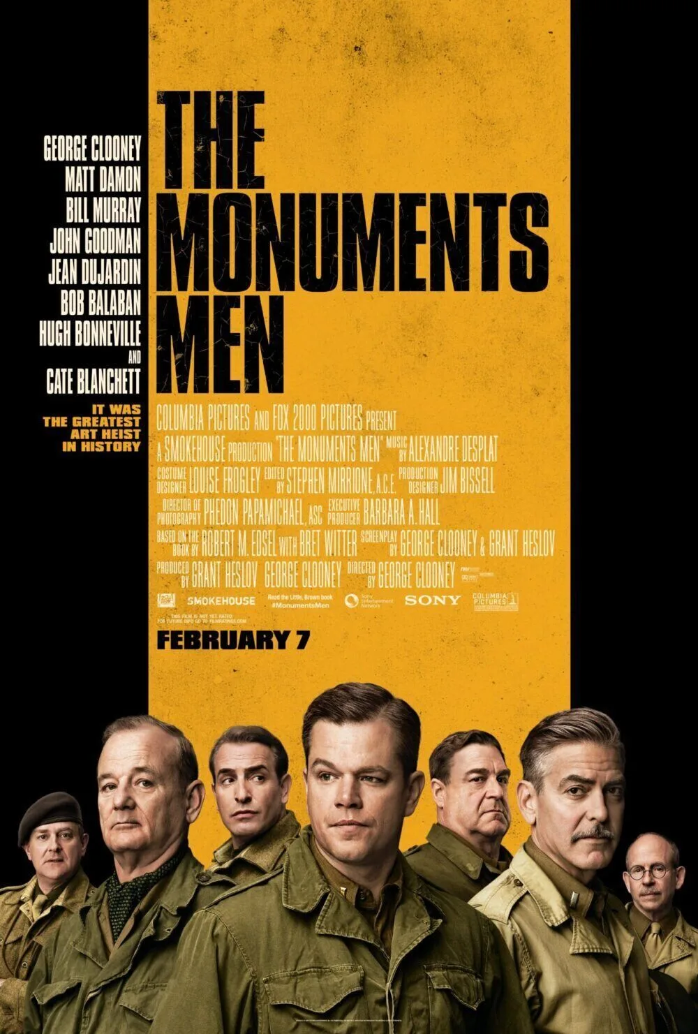 The Monuments Men 2014 Movie Cast, OTT, Budget, Box Office, And More