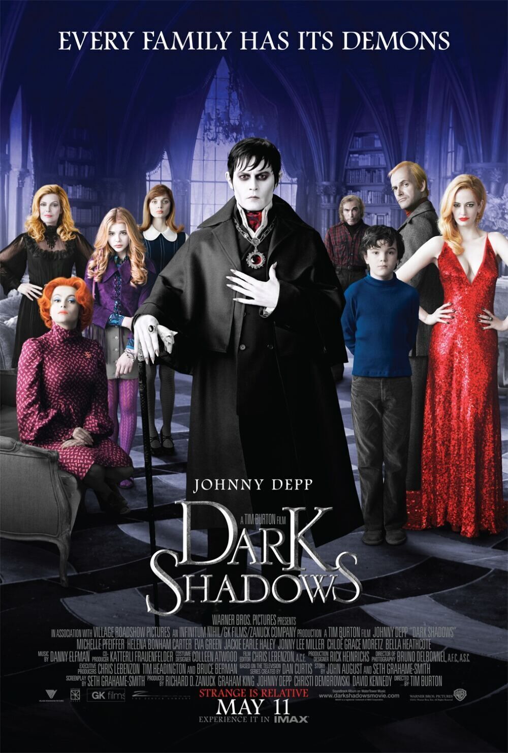 Dark Shadows 2012 Movie Cast, OTT, Budget, Box Office, And More