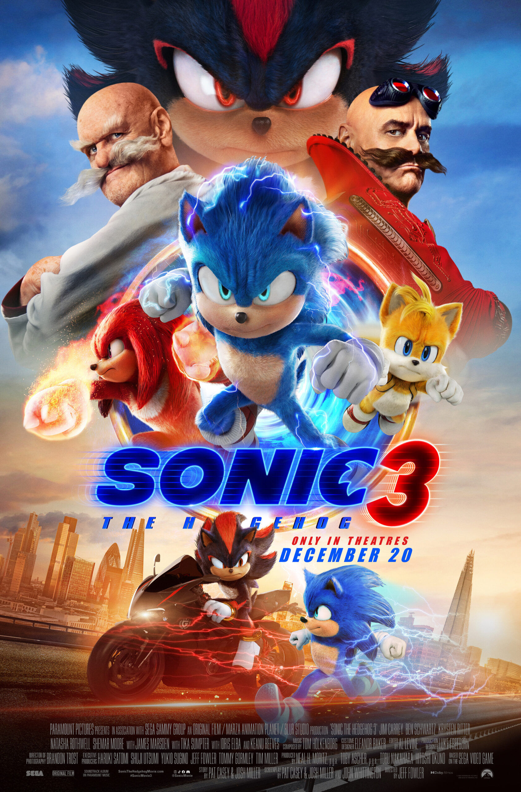 Sonic the Hedgehog 3 Cast, OTT, Budget, Box Office, And More
