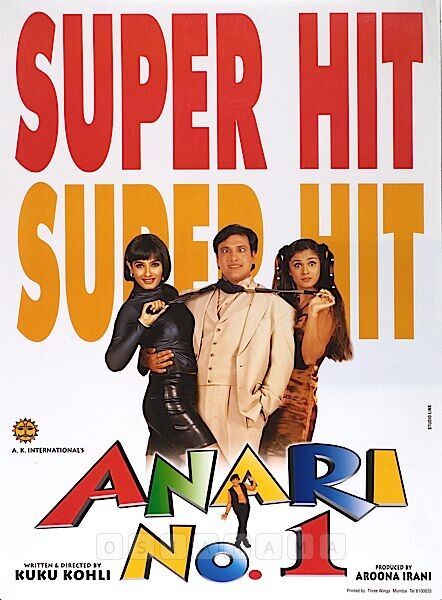 Anari No. 1 1999 Movie Cast, OTT, Budget, Box Office, And More
