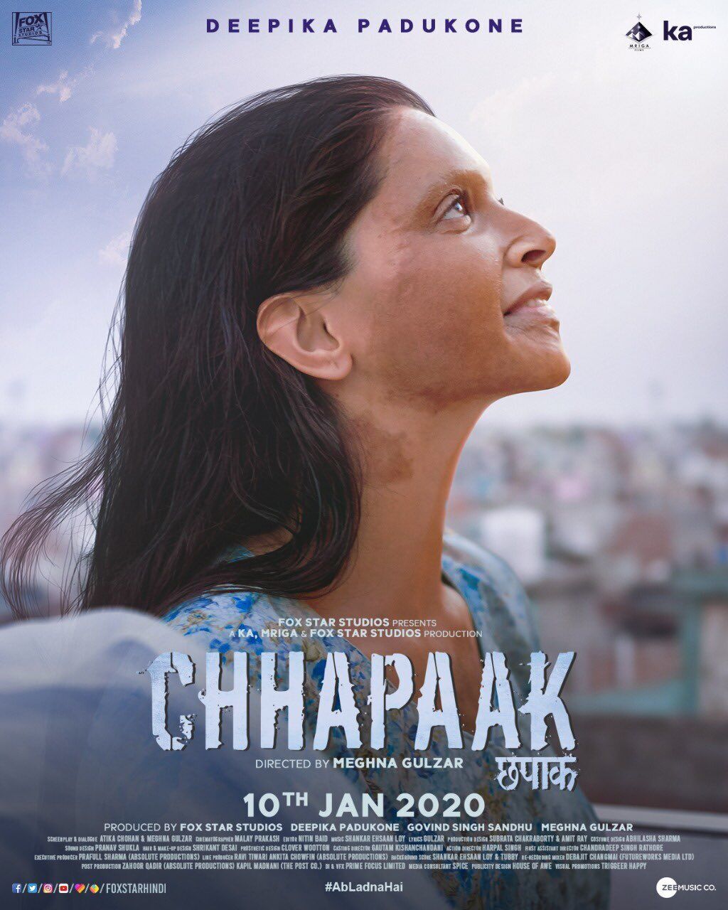 Chhapaak 2020 Movie Cast, OTT, Budget, Box Office, And More