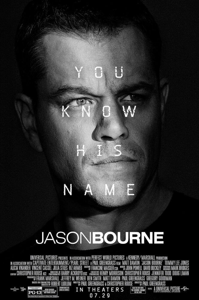 Jason Bourne 2016 Movie Cast, OTT, Budget, Box Office, And More