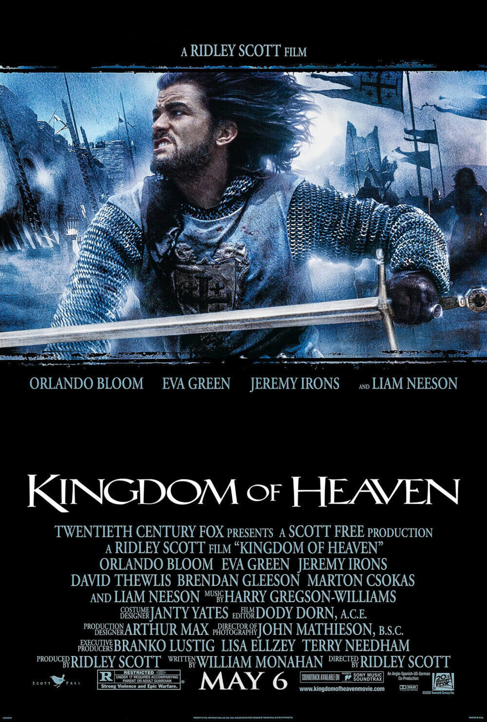 Kingdom of Heaven 2005 Movie Cast, OTT, Budget, Box Office, And More