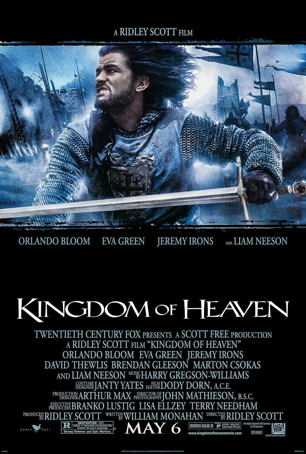 Kingdom of Heaven 2005 Movie Cast, OTT, Budget, Box Office, And More