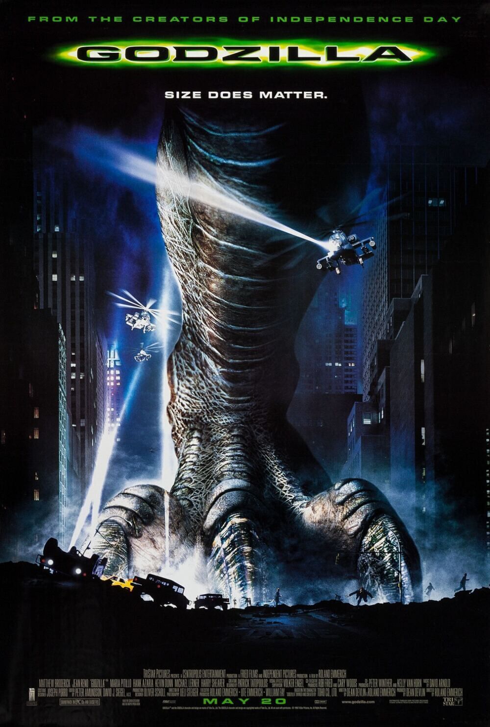 Godzilla 1998 Movie Cast, OTT, Budget, Box Office, And More