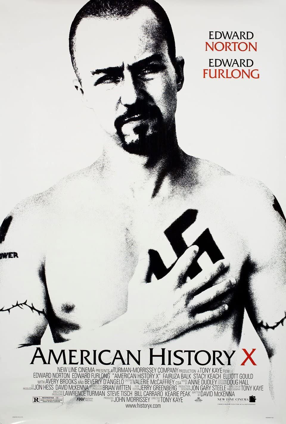 American History X 1998 Movie Cast, OTT, Budget, Box Office, And More