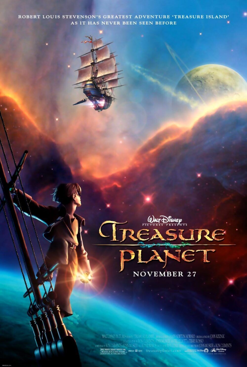 Treasure Planet 2002 Movie Cast, OTT, Budget, Box Office, And More