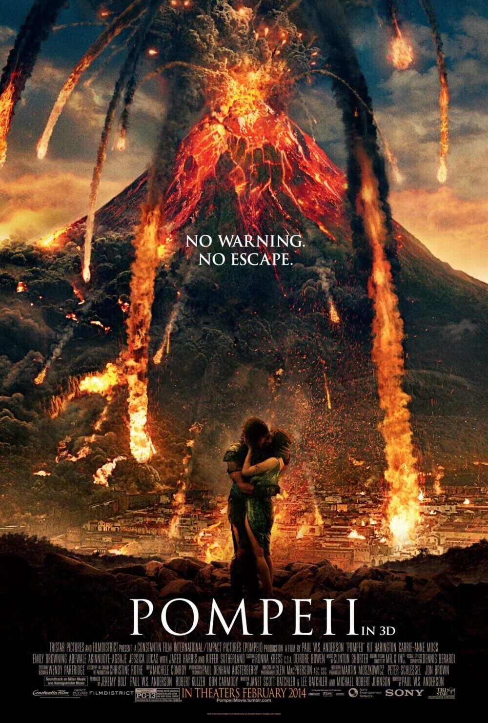 Pompeii 2014 Movie Cast, OTT, Budget, Box Office, And More