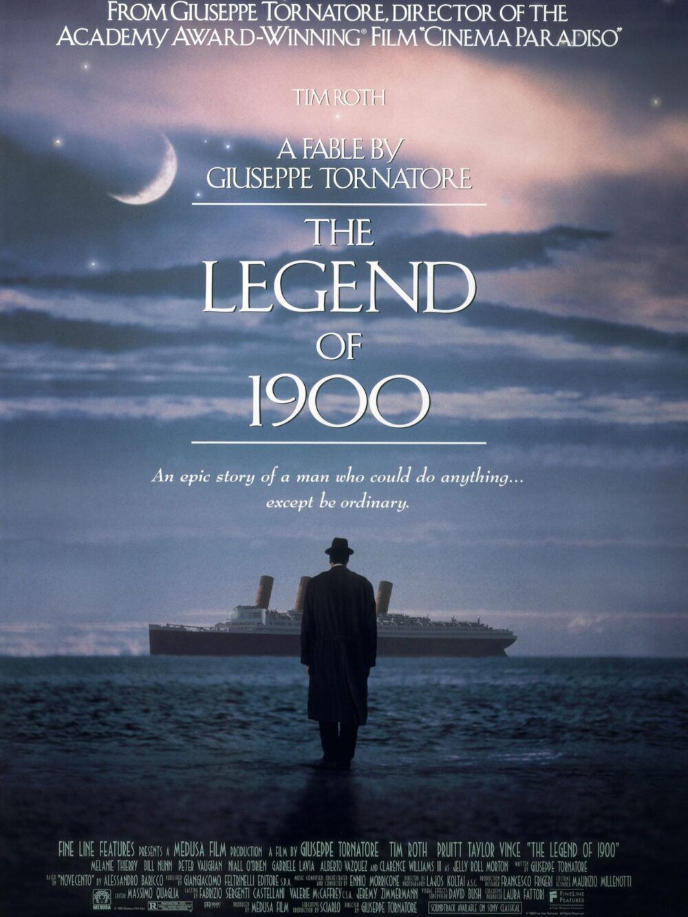 La leggenda del pianista sull&apos;oceano 1998 Movie Cast, OTT, Budget, Box Office, And More