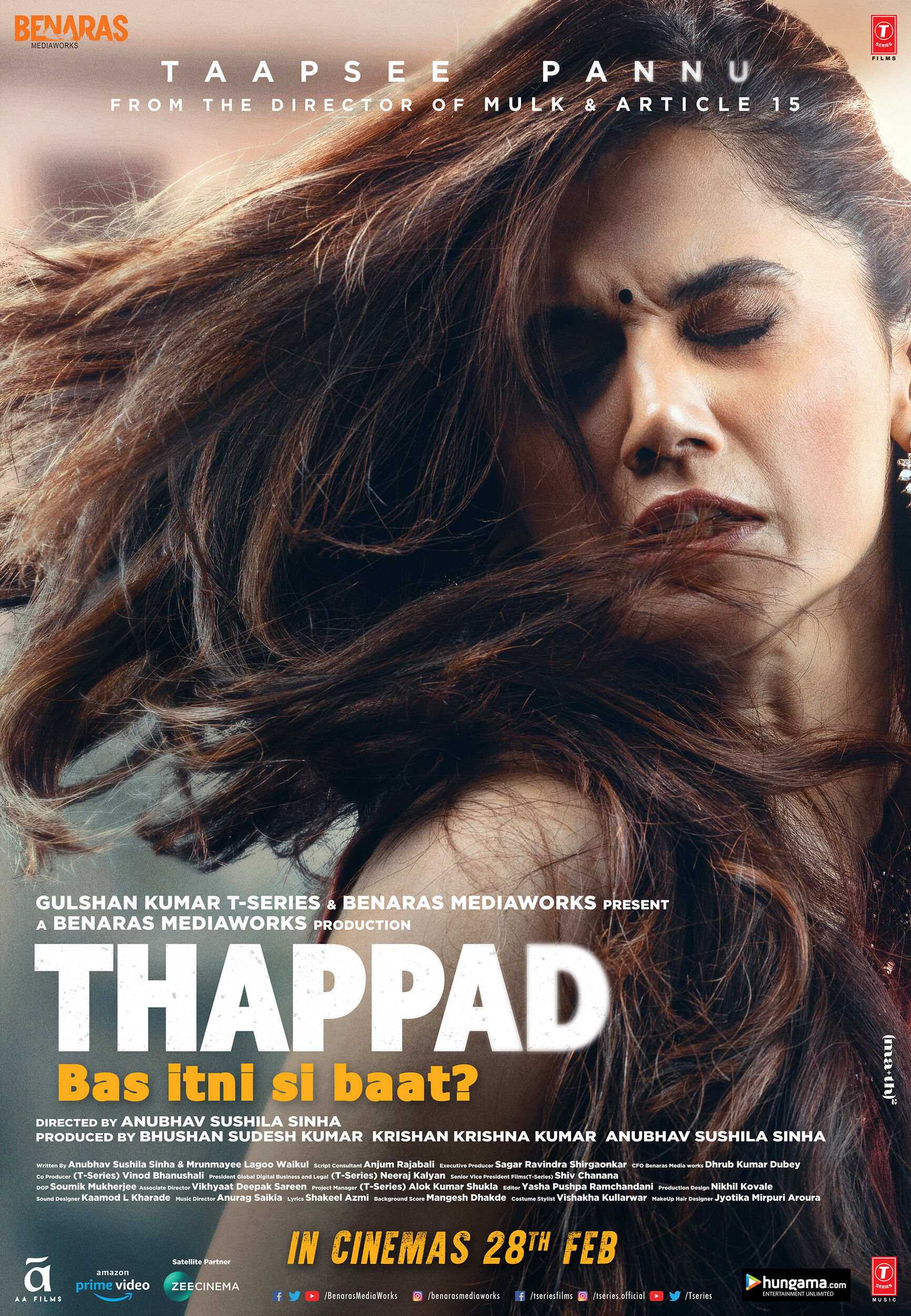 Thappad 2020 Movie Cast, OTT, Budget, Box Office, And More
