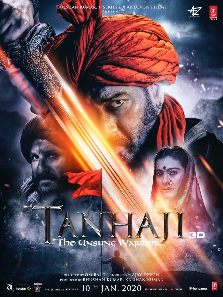 Tanhaji: The Unsung Warrior 2020 Movie Cast, OTT, Budget, Box Office, And More
