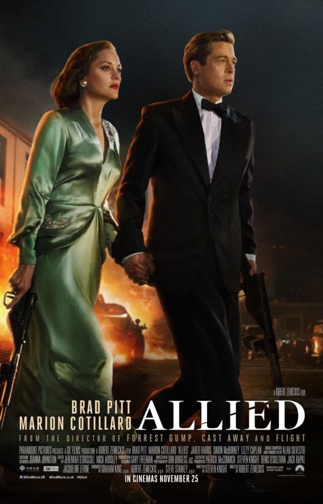 Allied 2016 Movie Cast, OTT, Budget, Box Office, And More