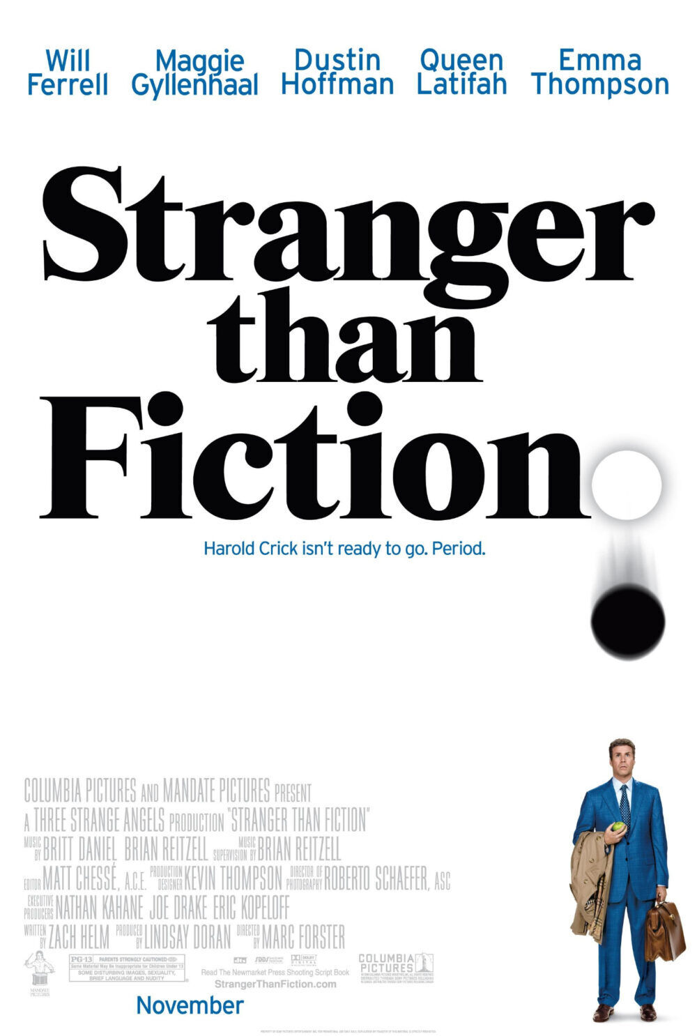 Stranger Than Fiction 2006 Movie Cast, OTT, Budget, Box Office, And More