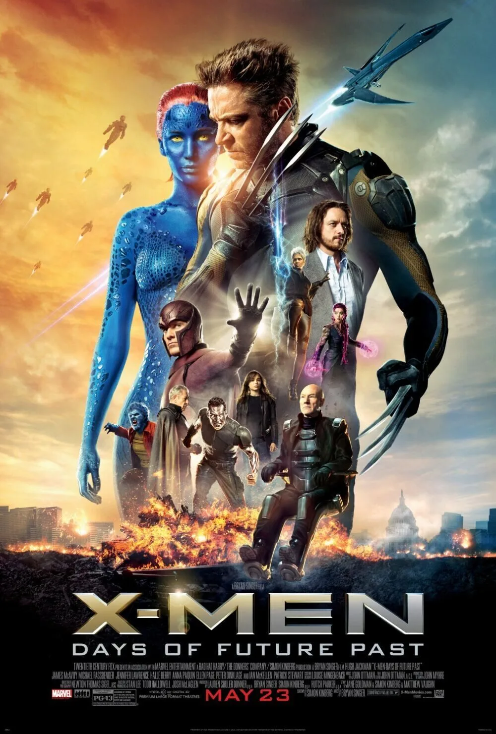 X-Men: Days of Future Past 2014 Movie Cast, OTT, Budget, Box Office, And More