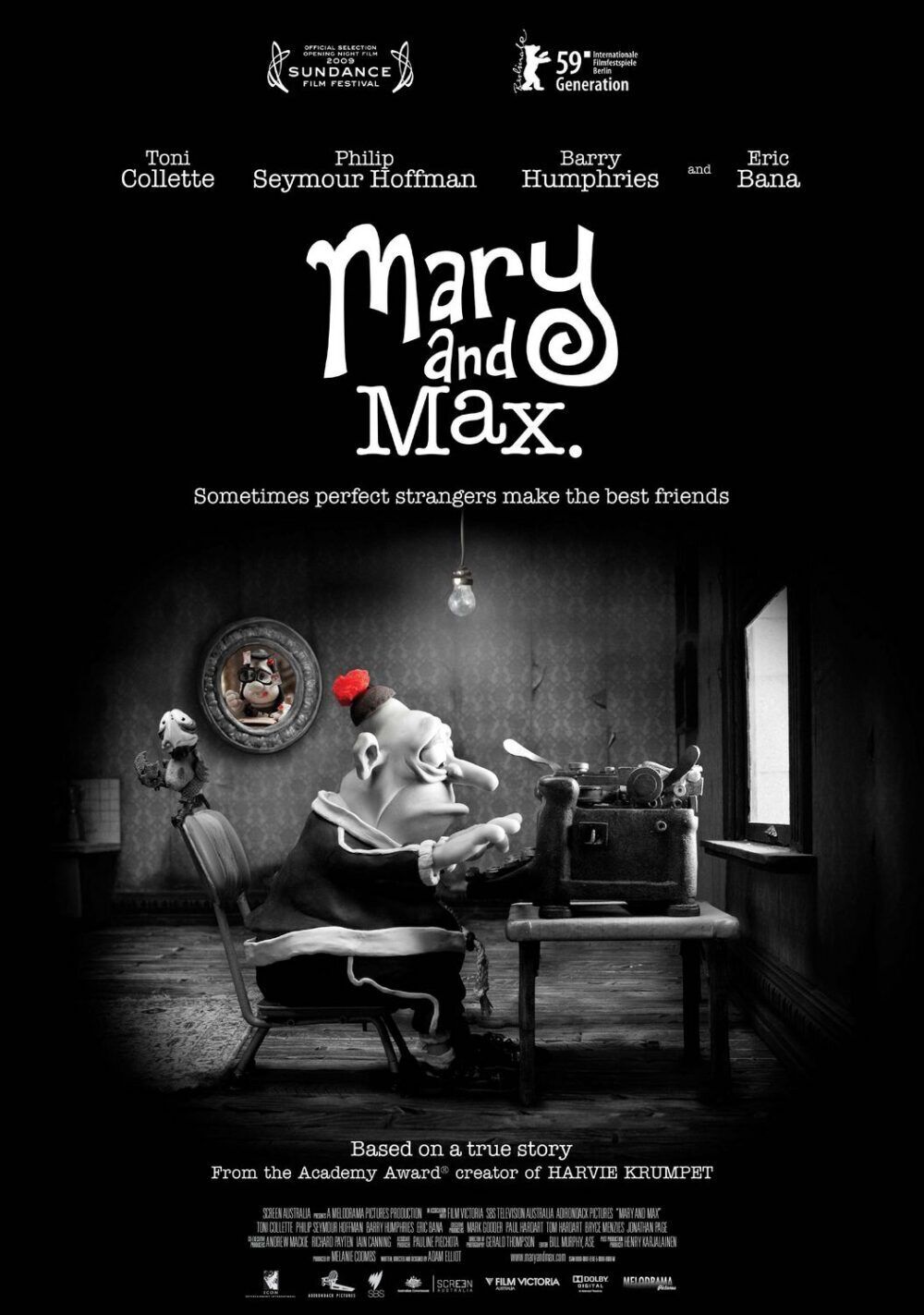 Mary and Max. 2009 Movie Cast, OTT, Budget, Box Office, And More
