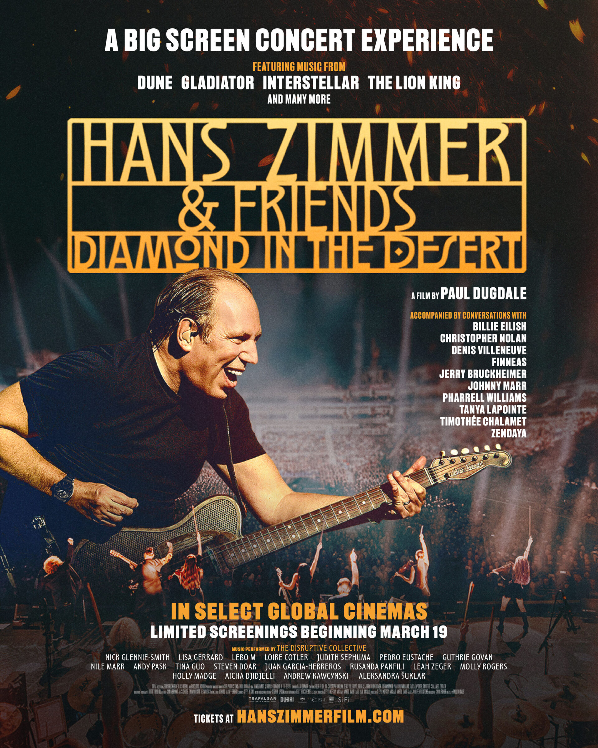 Hans Zimmer & Friends: Diamonds in the Desert 2025 Movie Cast, OTT, Budget, Box Office, And More