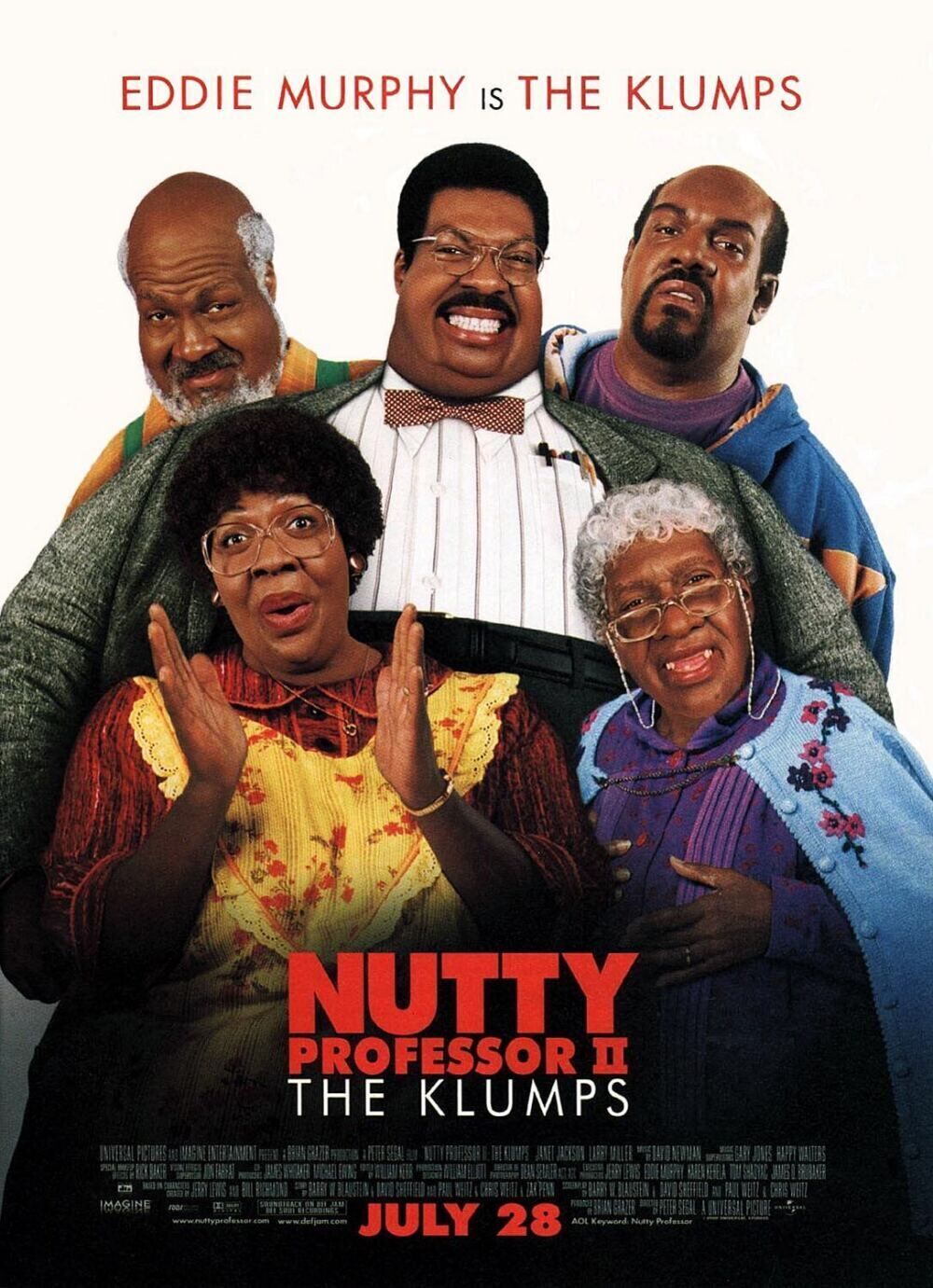 Nutty Professor II: The Klumps 2000 Movie Cast, OTT, Budget, Box Office, And More