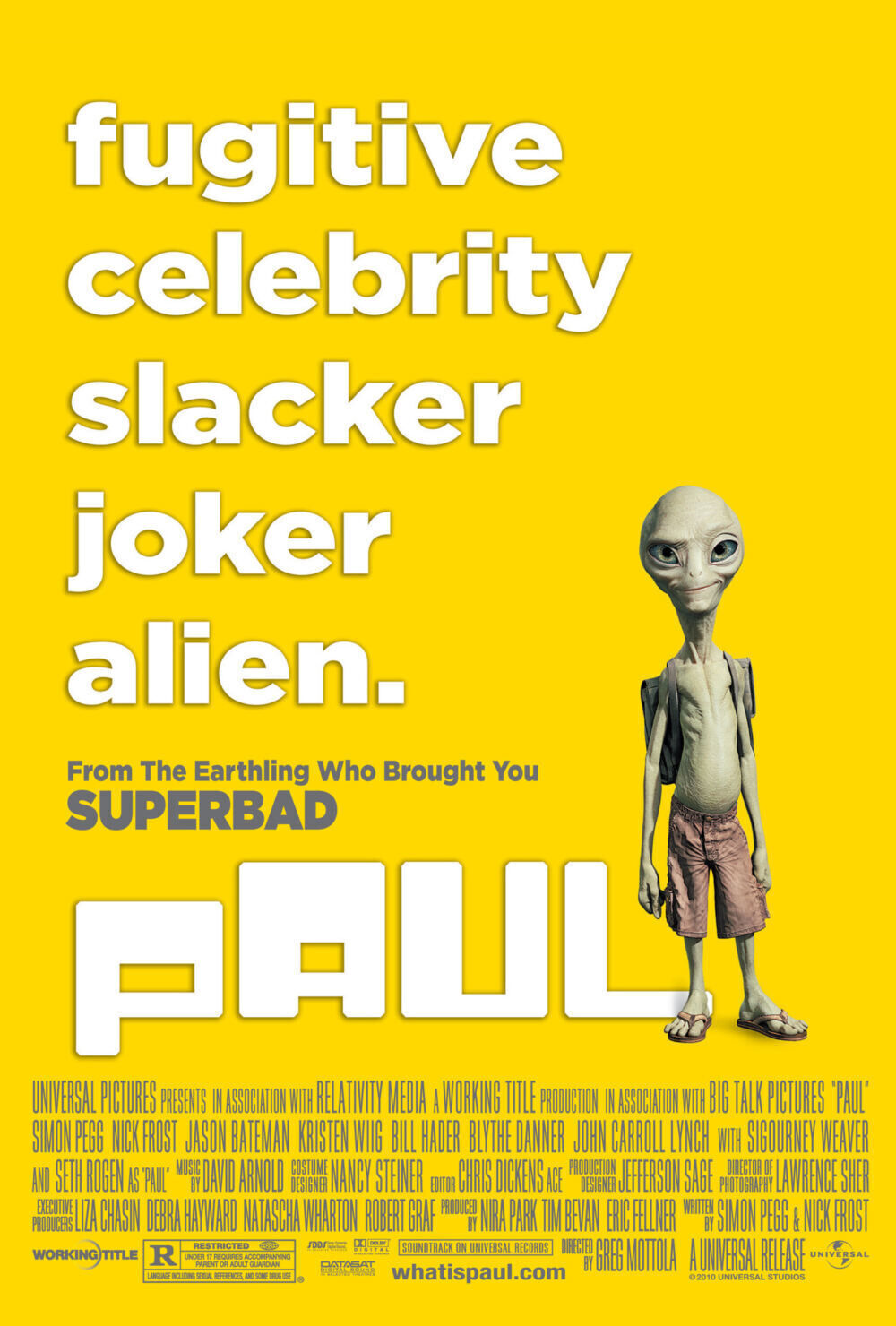 Paul 2011 Movie Cast, OTT, Budget, Box Office, And More