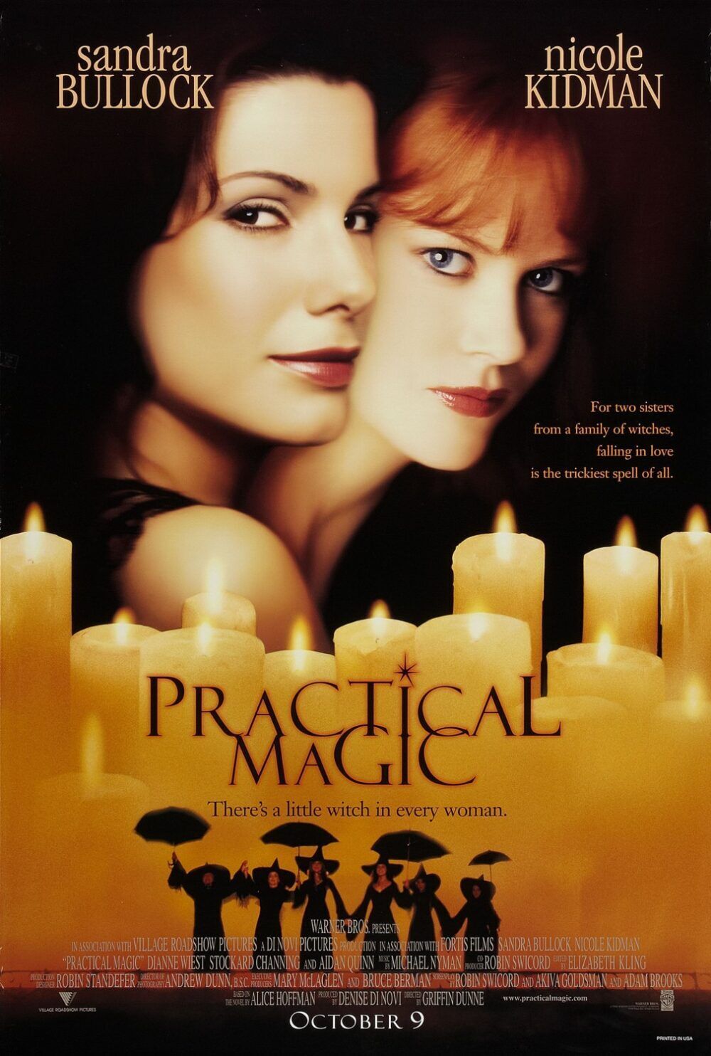 Practical Magic 1998 Movie Cast, OTT, Budget, Box Office, And More