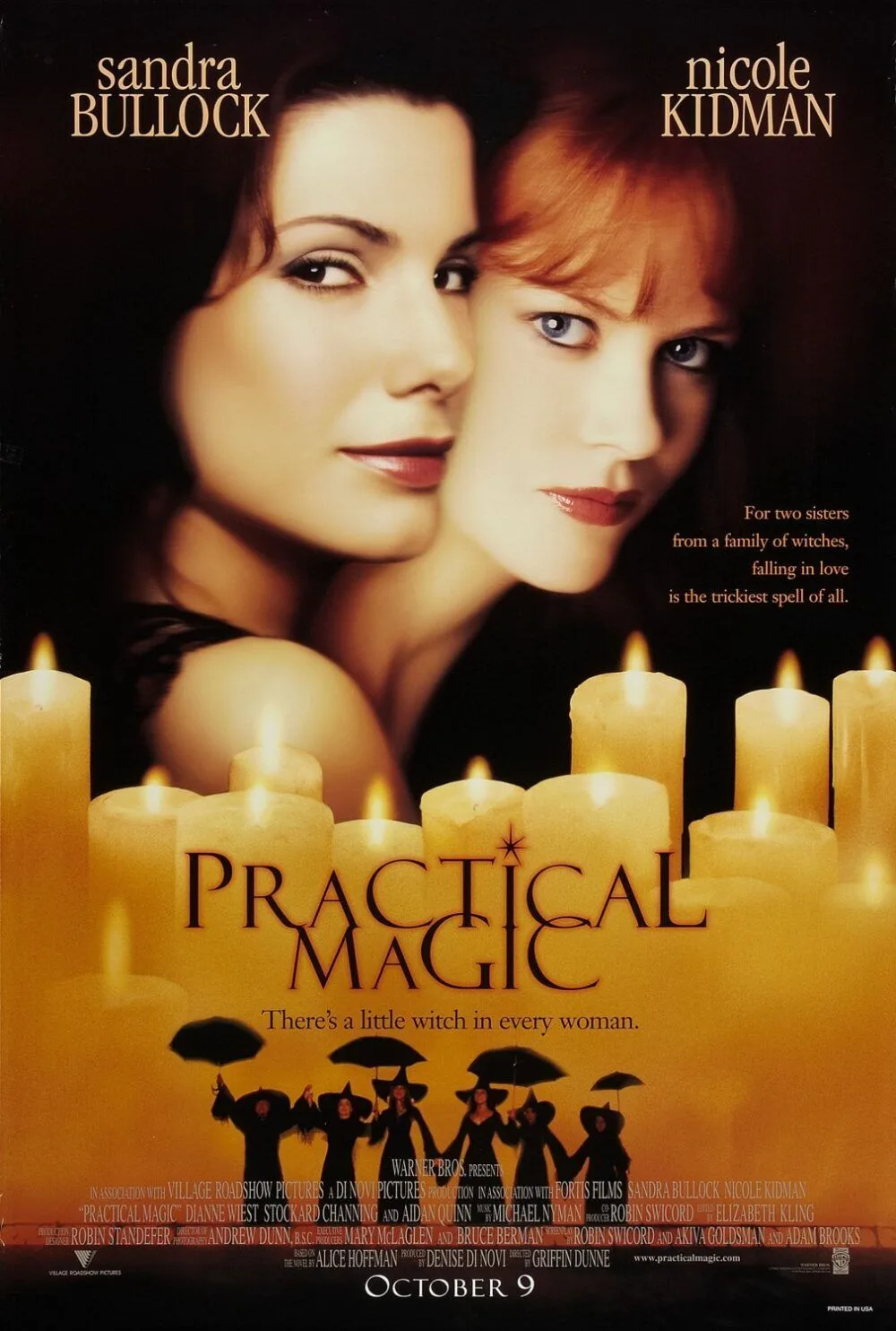 Practical Magic 1998 Movie Cast, OTT, Budget, Box Office, And More