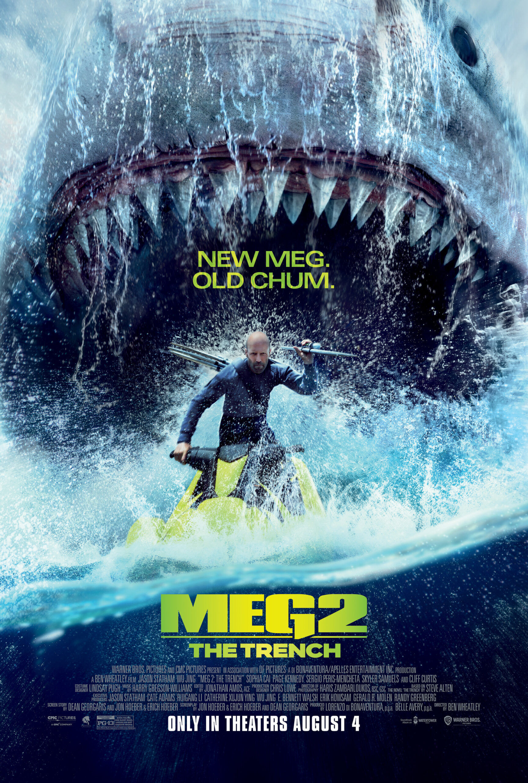 Meg 2: The Trench Cast, OTT, Budget, Box Office, And More