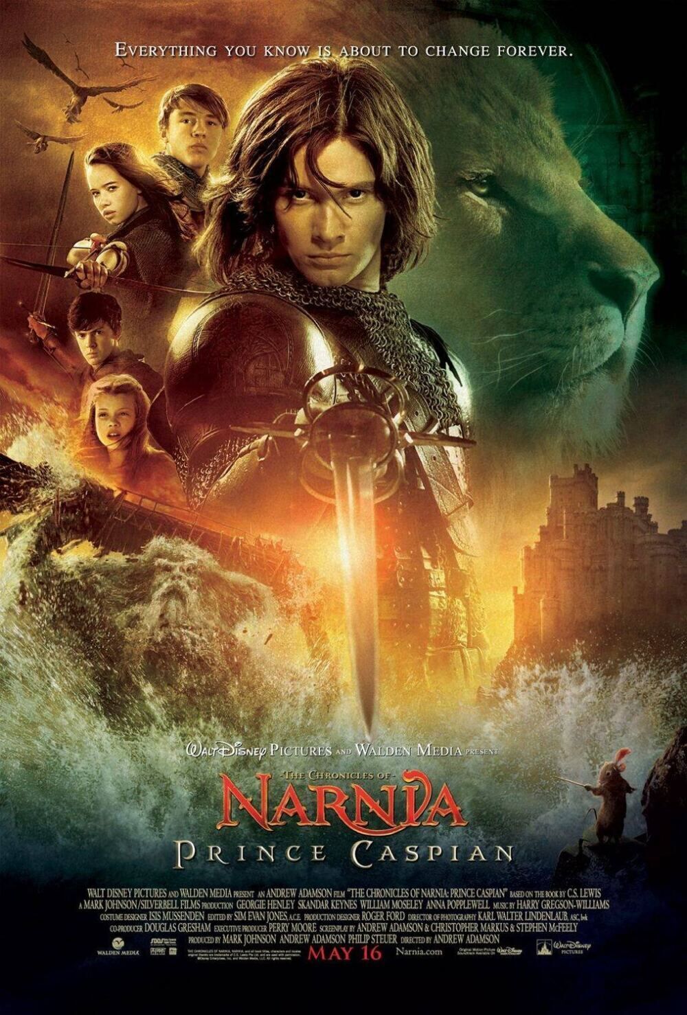 The Chronicles of Narnia: Prince Caspian 2008 Movie Cast, OTT, Budget, Box Office, And More