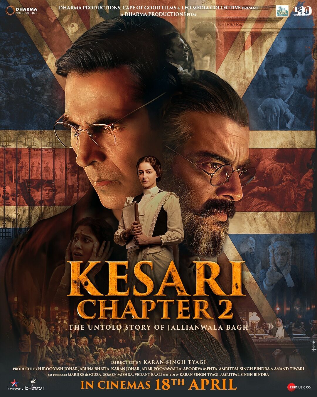 Kesari Chapter 2: The Untold Story of Jallianwala Bagh 2025 Movie Cast, OTT, Budget, Box Office, And More