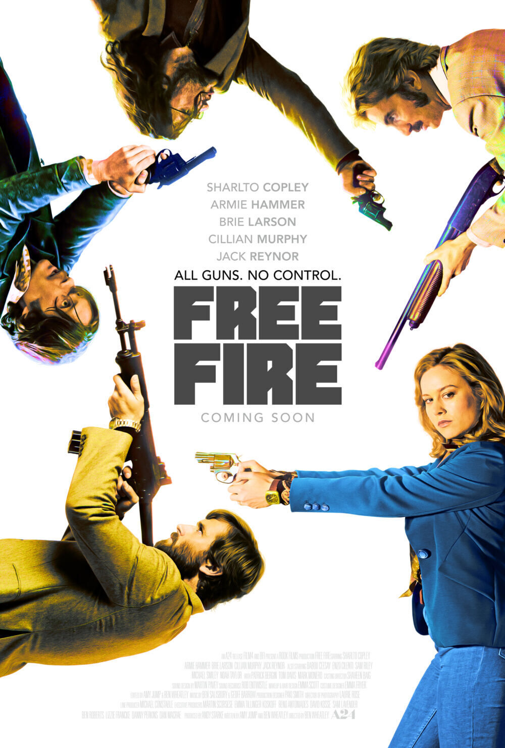 Free Fire 2017 Movie Cast, OTT, Budget, Box Office, And More