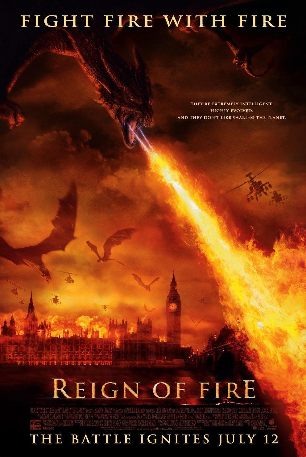 Reign of Fire 2002 Movie Cast, OTT, Budget, Box Office, And More