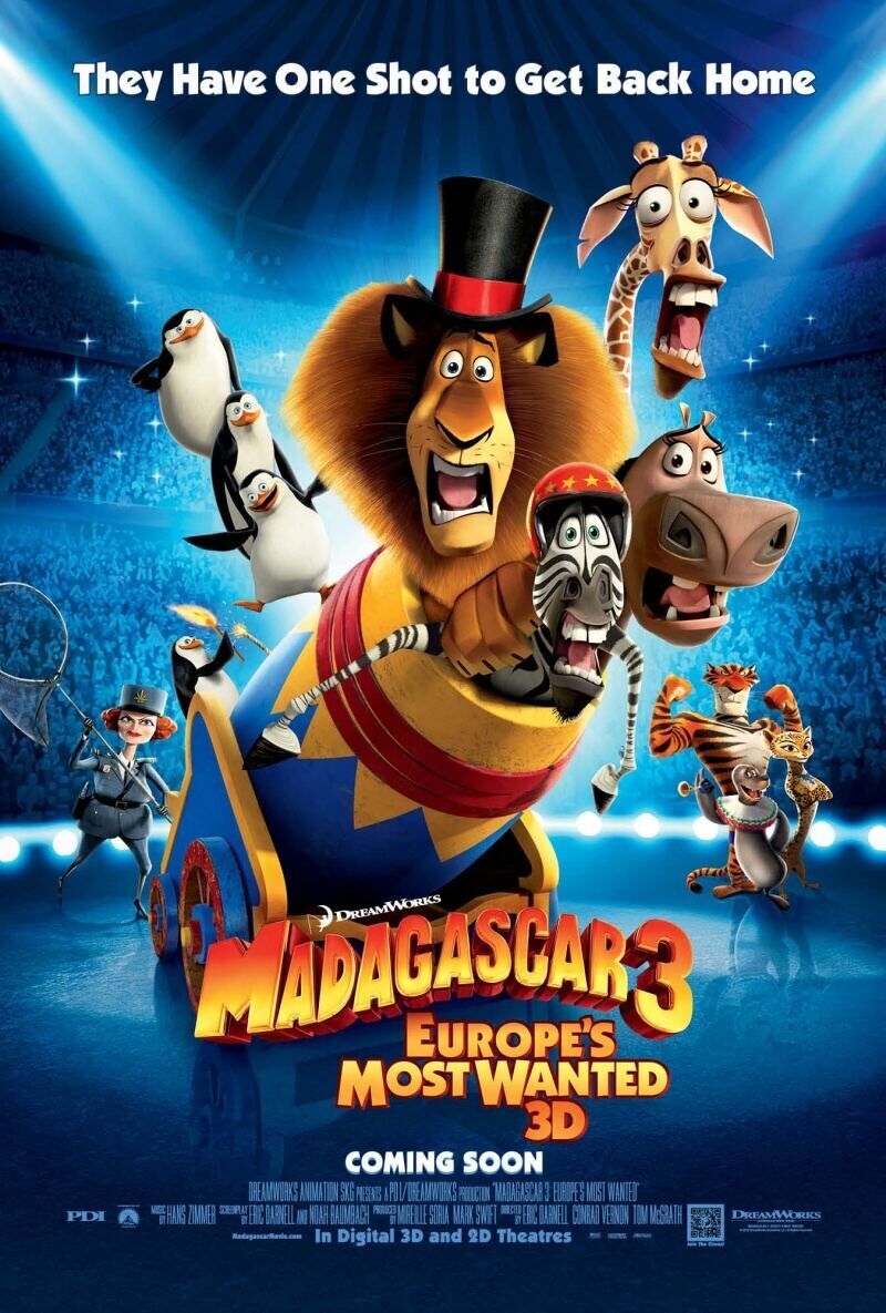 Madagascar 3: Europe's Most Wanted 2012 Movie Cast, OTT, Budget, Box Office, And More