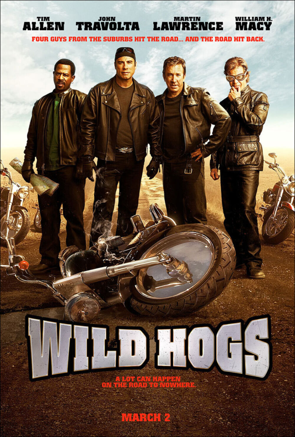 Wild Hogs 2007 Movie Cast, OTT, Budget, Box Office, And More